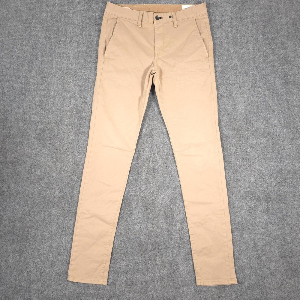 Rag & Bone Fit 1 Skinny Fit Chinos Mens 30x31 Beige USA M1724O060BEI